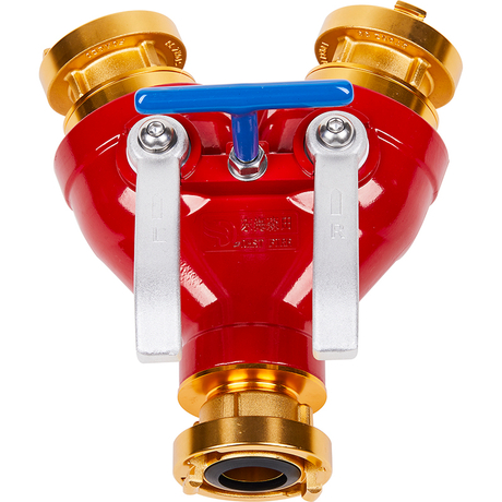 Customizable Gated WYE Water Divider for Firefighting Systems