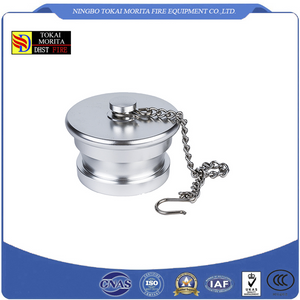 John Morris Male Blank Cap with Stainless Steel Chain