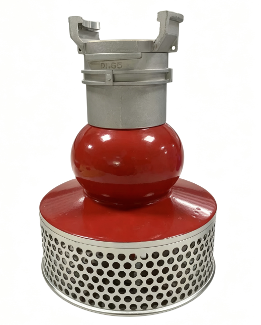 Fire Suction Strainer protecting a fire pump