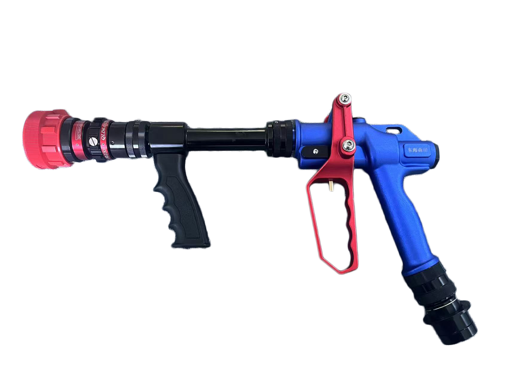 Firefighting nozzle high pressure application